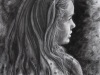 Chloe, 16 x 20 charcoal on Bristol board