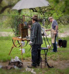 Kent Brewer and Steve Miller at Barnard's Mill and Art Museum