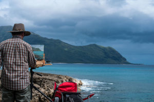 Plein Air on Oahu, Hawaii